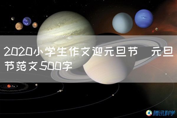 2020小学生作文迎元旦节_元旦节范文500字