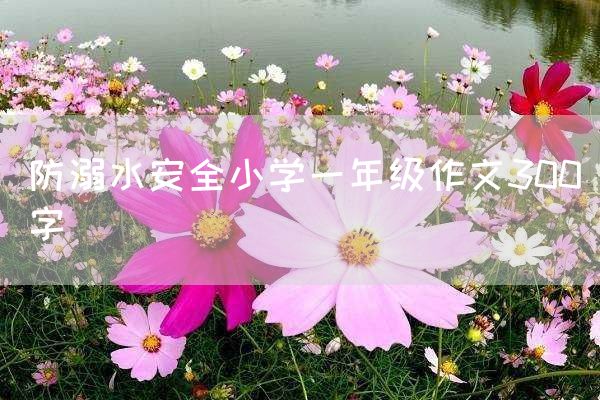 防溺水安全小学一年级作文300字